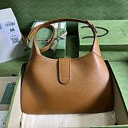 Gucci Aphrodite Medium Shoulder Bag Caramel Soft Leather - 3