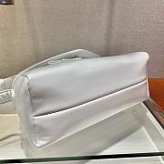 Prada Signaux Bag 32 White Padded Nappa Leather  - 2
