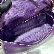Prada Signaux bag 32 Purple Padded Nappa Leather  - 5