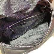 Prada Signaux Bag 32 Black Padded Nappa Leather  - 6