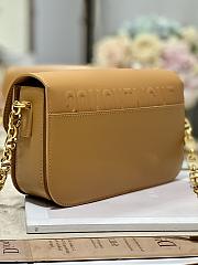 Dior 30 Montaigne Avenue Bag Brown Leather M9260U - 3