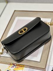 Dior 30 Montaigne Avenue Bag Black Leather M9260U - 5