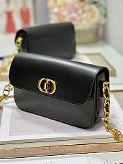 Dior 30 Montaigne Avenue Bag Black Leather M9260U - 2