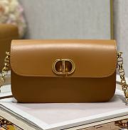 Dior 30 Montaigne Avenue Bag Brown Leather M9260U - 1
