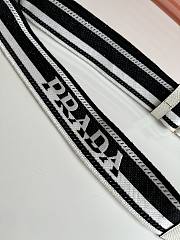 Prada Monochrome Saffiano 21 Leather Bag in White - 6