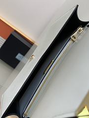 Prada Saffiano Leather Shoulder Bag White - 3