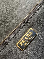 Prada Saffiano Leather Shoulder Bag Black - 2
