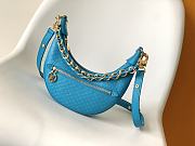 LV Loop H27 Blue Monogram Leather - 1