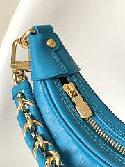 LV Loop H27 Blue Monogram Leather - 2