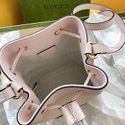 Gucci Ophidia Pink Jumbo GG Mini Bucket Bag - 6
