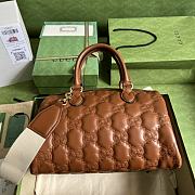 Gucci Light Brown GG Matelassé Leather 11302 - 6