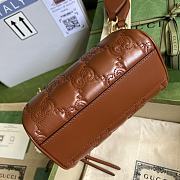 Gucci Mini Light Brown GG Matelassé Leather 11303 - 2