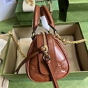 Gucci Mini Light Brown GG Matelassé Leather 11303 - 3
