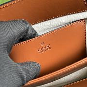 Gucci Shoulder Bag Light Brown GG Matelassé Leather 11306 - 5