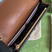 Gucci Small Shoulder Bag Light Brown GG Matelassé Leather 11305 - 2