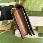 Gucci Small Shoulder Bag Light Brown GG Matelassé Leather 11305 - 3