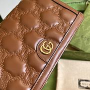 Gucci Small Shoulder Bag Light Brown GG Matelassé Leather 11305 - 6