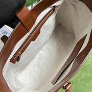 Gucci Tote Bag Light Brown GG Matelassé Leather 11308 - 3