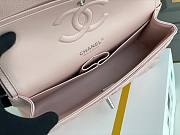 CC Medium Flapbag 25.5 Light Pink Caviar Silver Hardware 11325 - 2