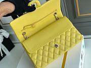 CC Medium Flapbag 25.5 Yellow Caviar Gold Hardware 11327 - 4