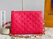 LV Coussin PM 26 Red Pink M57790 - 1