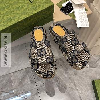 Gucci Angelina Platform Sandals 11341