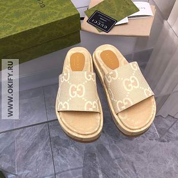 Gucci Angelina Platform Sandals 11343
