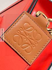 Loewe Barcelona Red Leather Bag 11202 - 3