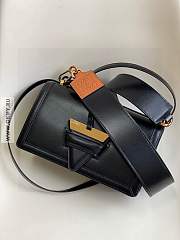 Loewe Barcelona Black Leather Bag 11203 - 3