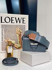 Loewe Barcelona Blue Leather Bag 11204 - 6