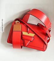Loewe Barcelona Red Leather Bag 11202 - 1