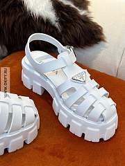 Prada foam rubber sandals 11362 - 5