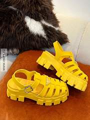 Prada foam rubber sandals 11365 - 5