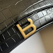 Balenciaga Crush XS Chain Bag Black Crocodile Pattern  - 5