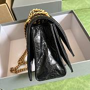 Balenciaga Crush XS Chain Bag Quited Black Leather  - 2