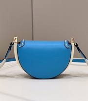 Fendi Moonlight Blue Leather 11373 - 5