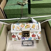 Gucci Padlock animal print mini bag - 1