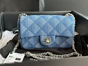 CC Small Flapbag Denim 11388 - 1