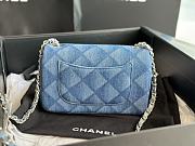 CC Small Flapbag Denim 11388 - 6