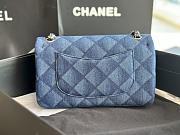 CC Medium Flapbag Denim 11389 - 4