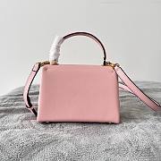 Valentino Mini 20 One Stud Light Pink Nappa Leather Handbag - 6