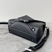 Valentino Mini 20 One Stud Full Black Nappa Leather Handbag - 6