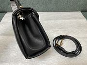 Valentino Mini 20 One Stud Black Nappa Leather Handbag - 6