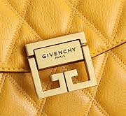Givenchy Small GV3 Quilted Leather Bag in Yellow - 2