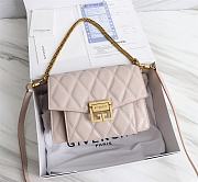 Givenchy Small GV3 Quilted Leather Bag in Natural Beige - 1