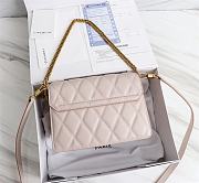 Givenchy Small GV3 Quilted Leather Bag in Natural Beige - 3