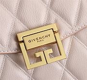 Givenchy Small GV3 Quilted Leather Bag in Natural Beige - 6