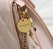 Givenchy Medium GV3 Quilted Leather Bag in Natural Beige - 4