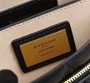 Givenchy Small GV3 Quilted Leather Bag in Black - 5