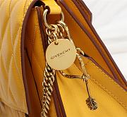 Givenchy Medium GV3 Quilted Leather Bag in Yellow - 3